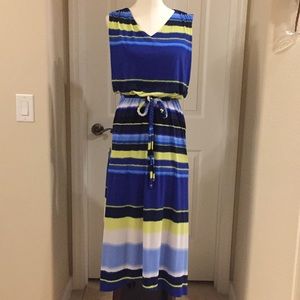 Summer colorfully beachy maxi dress from Chico